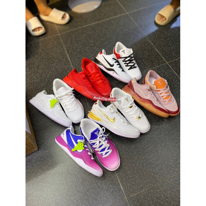 Kobe 8 NEW COLORWAYS by Racks City Kicks Shopee Philippines