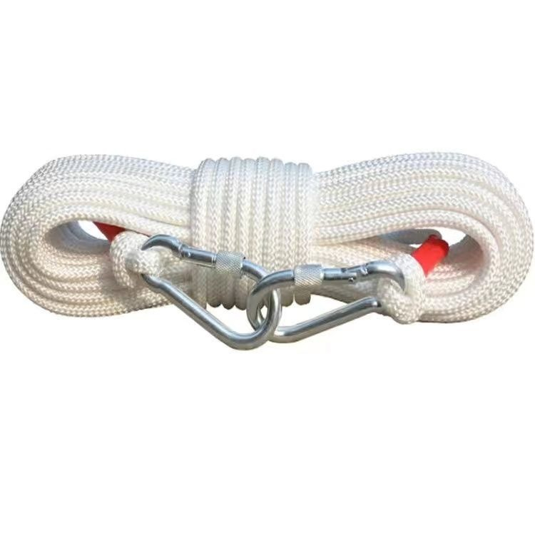 13mm coarse Double buckle steel core safety rope Thick fire safety rope ...