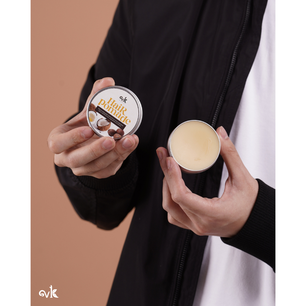 Verde Klik Nonstiff Vegan Hair Pomade from Coconut Wax 60g Shopee