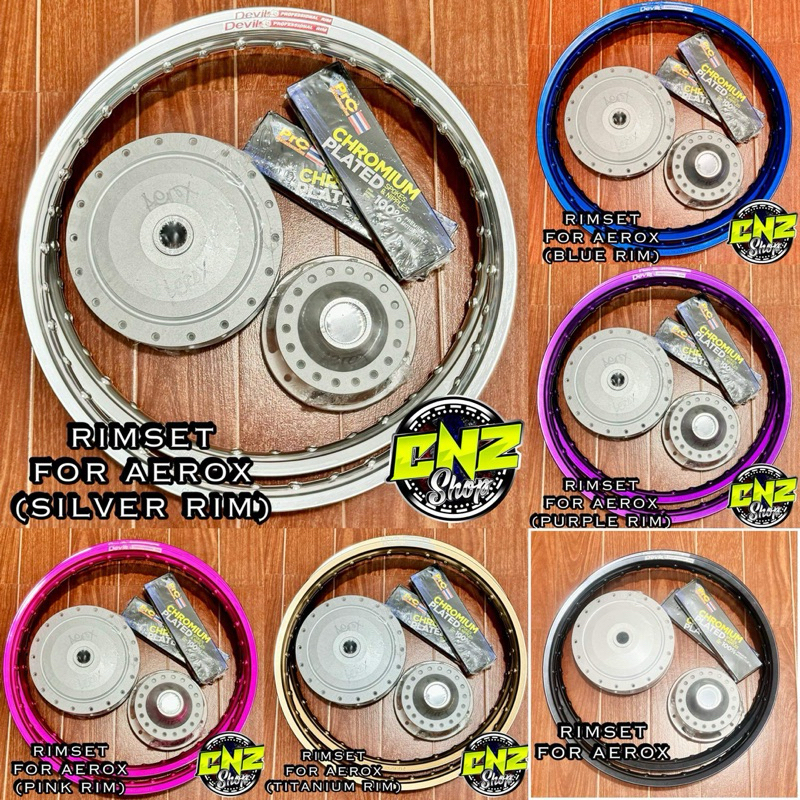 THAI RIMSET FOR AEROX V1/V2 | Shopee Philippines