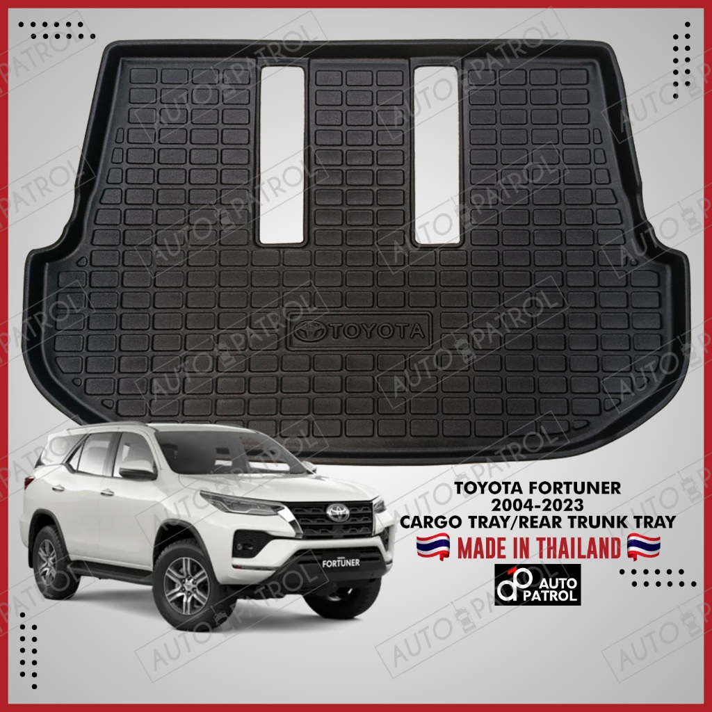 TOYOTA Fortuner 20042023 Trunk Mat Cargo Tray v1 Shopee Philippines