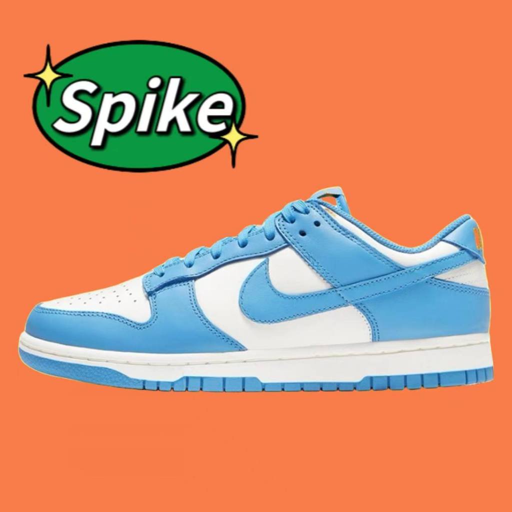 UA NIKE Dunk SB Low Coast Blue Classic Spike Skateboard Shoes Men and