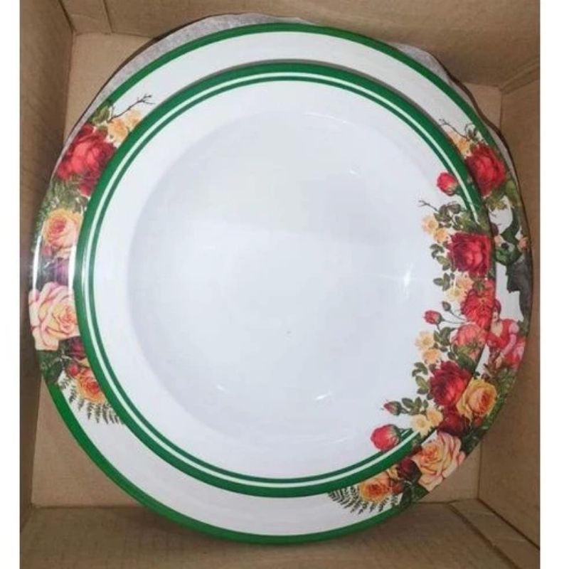 Tupperware Heirloom Melamine Deep Plates | Shopee Philippines