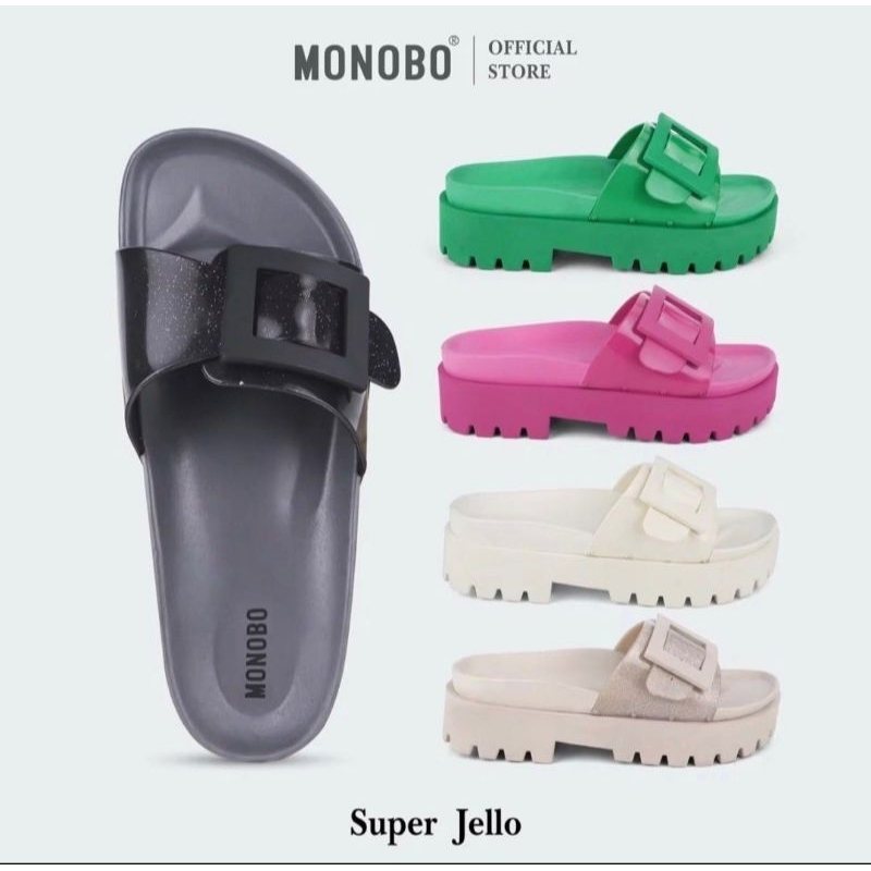 Monobo Super Jello 3 Slippers 1 Strap | Shopee Philippines