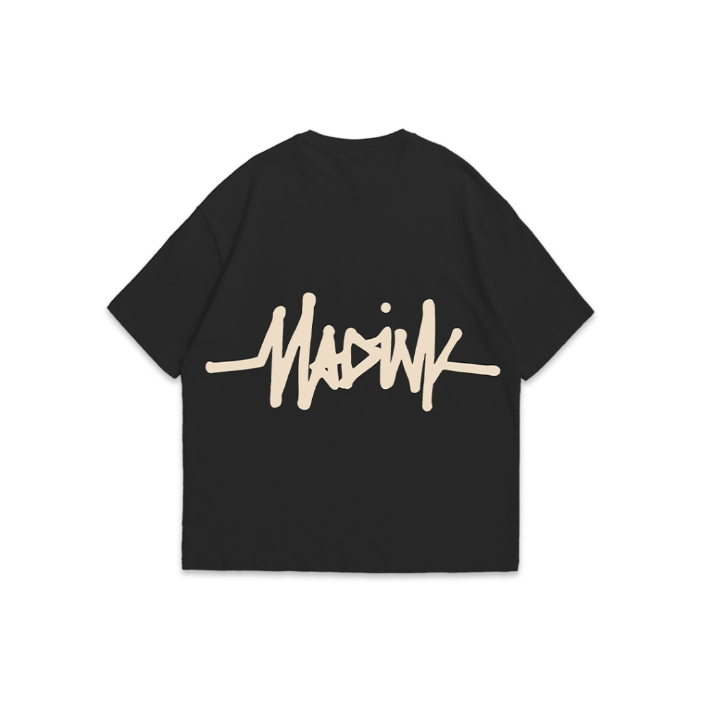MAD INK Unisex Oversized Tee High Quality Vintage Graphic T Shirt Got ...