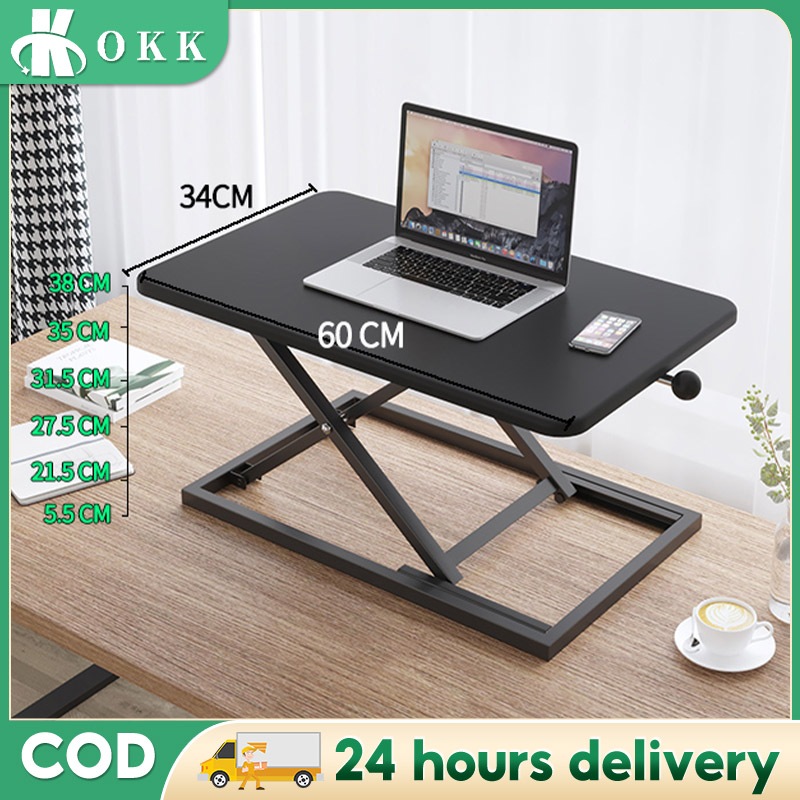 Stand up Laptop Sstand Desktop Foldable Computer Office Desk up and