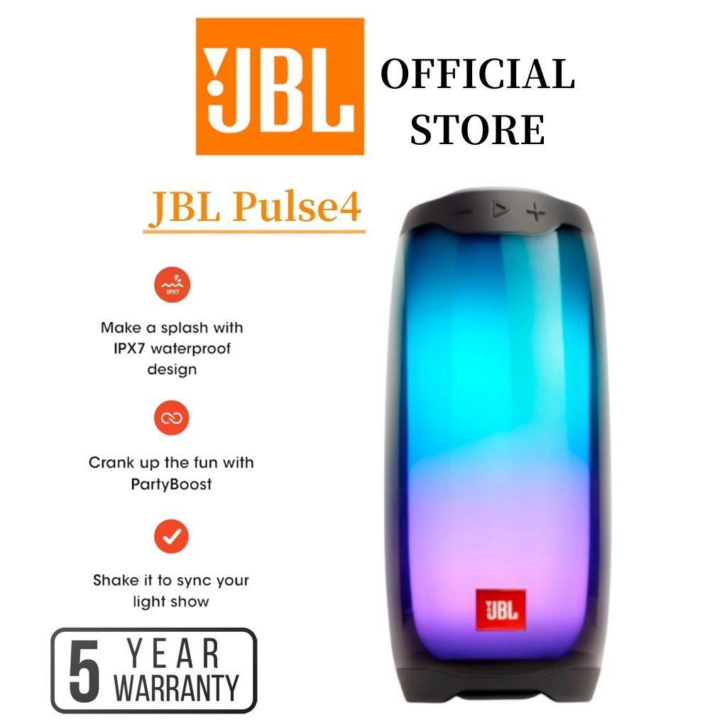 JBL Pulse 4 Portable Bluetooth Wireless Speaker party speakers