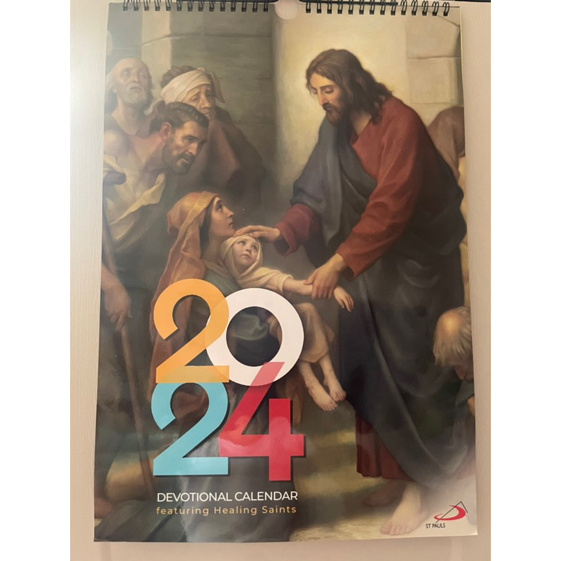 Wall Calendar/ Devotional Calendar 2024 | Shopee Philippines