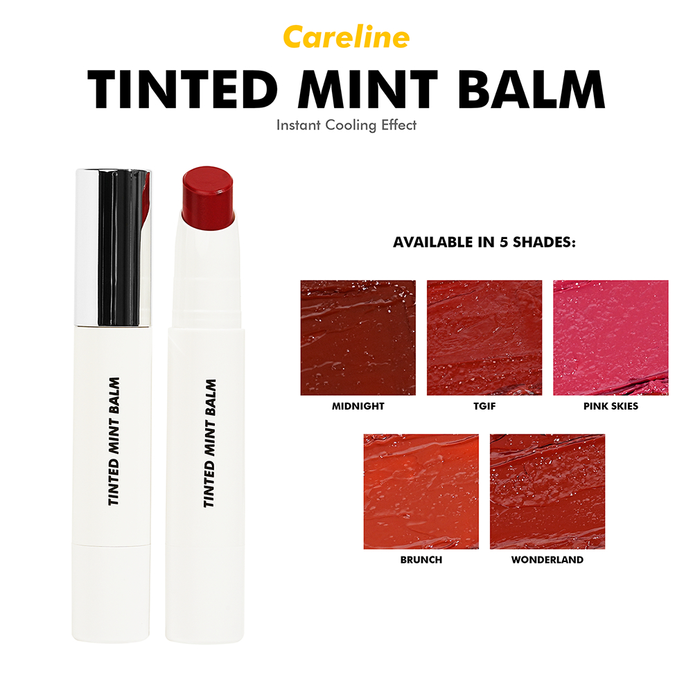 Careline Tinted Mint Balm 1.8g Shopee Philippines