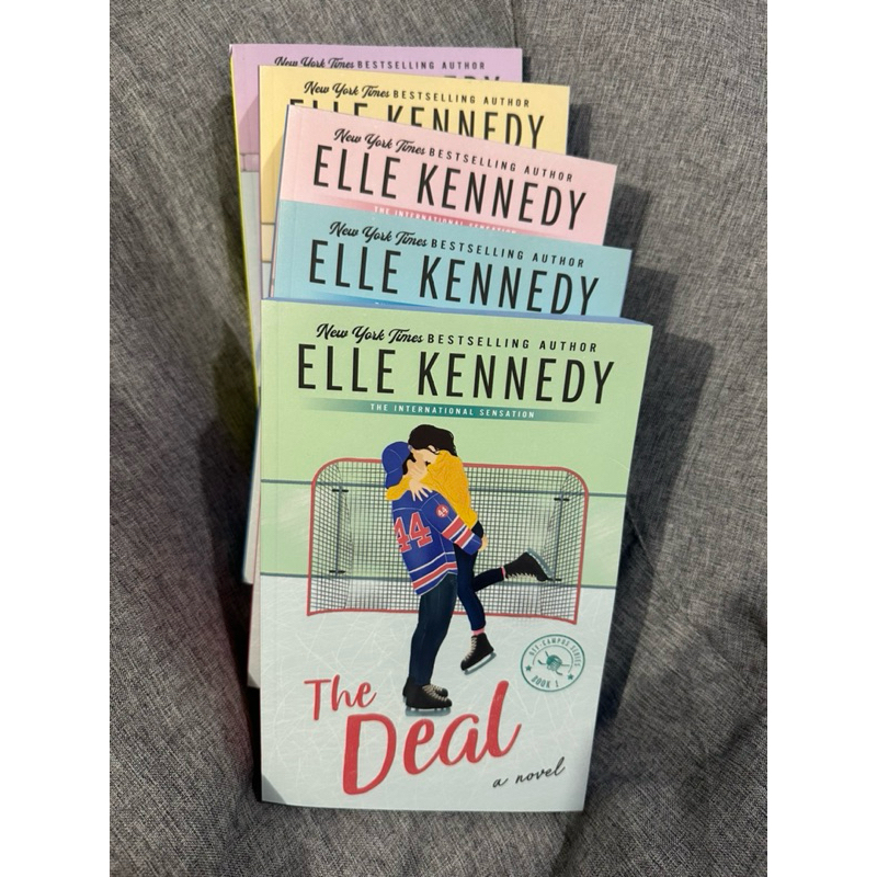 The Complete Off-campus Series Set By Elle Kennedy (the Deal) 