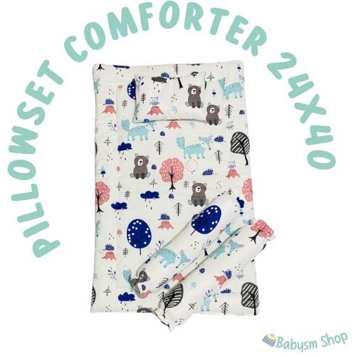 Baby Crib Mattress Comforter with Pillowset 24x40 Shopee Philippines