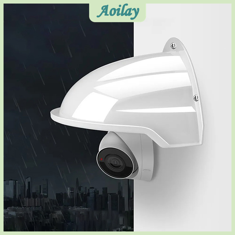 29*22cm CCTV Protection Cover Rain and Sun Protection Outdoor Cameras ...