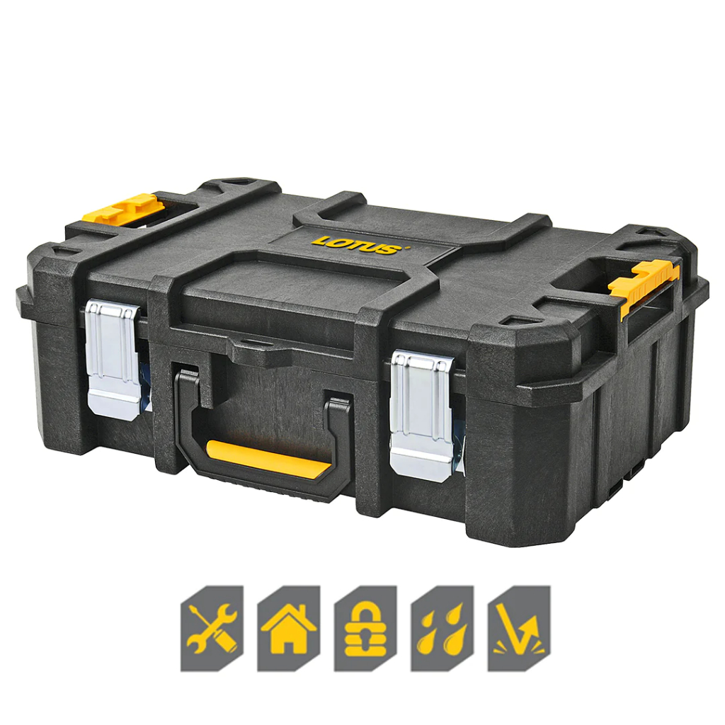 Lotus X-Connect2 Modular Top Tool Box Plastic Organizer Storage Box ...