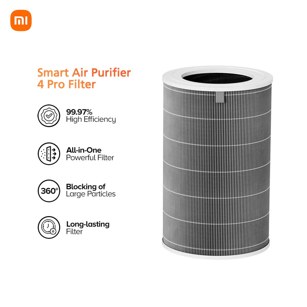 Xiaomi Mi Smart Air Purifier 4 Pro Filter (Black) Shopee Philippines