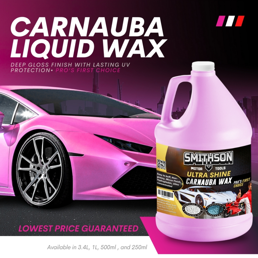 Smithson Carnauba Wax 1G Quick Detailing Car Wax Automotive Wax for UV