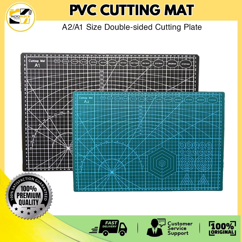 PVC Cutting Mat Self Healing Cutting Pad A2/A1 Size Doublesided
