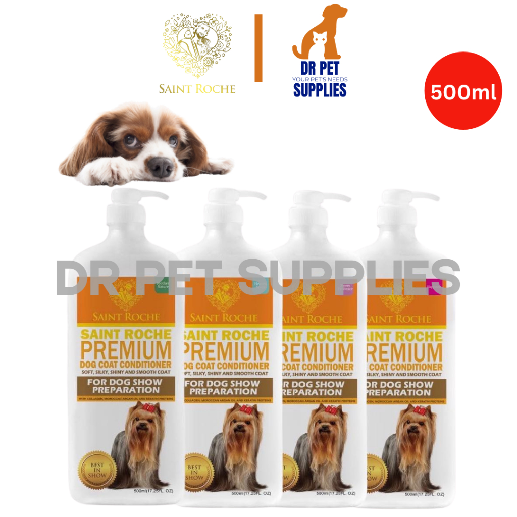 500ml Saint Roche Grooming Supplies Premium Dog Conditioner Dog