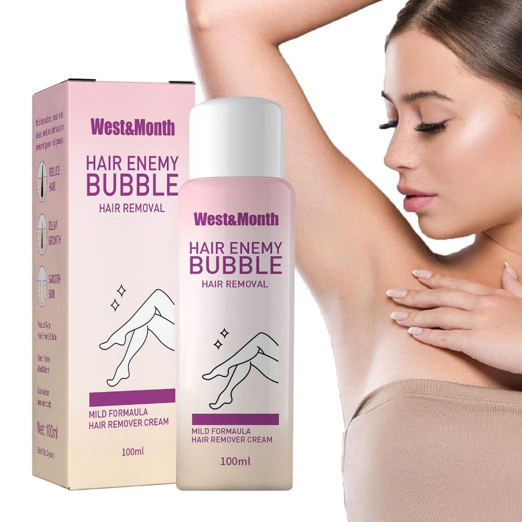 [ASEN] Depilatory Bubble Spray Hair Enemy Bubble Painless Hair Removal