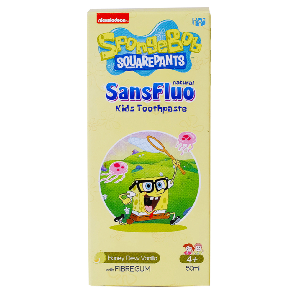 SansFluo Natural Kids Toothpaste Honey Dew Vanilla 50ml Shopee Philippines