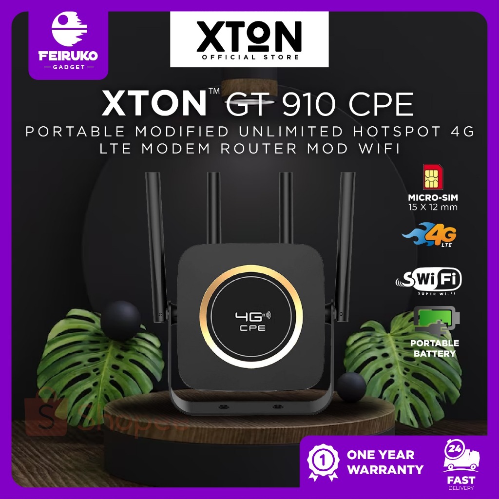 New Arrival Wi Fi Modem Router Turbo Gt910 Router Modified Unlimited Hotspot 4g Lte Modem 4773