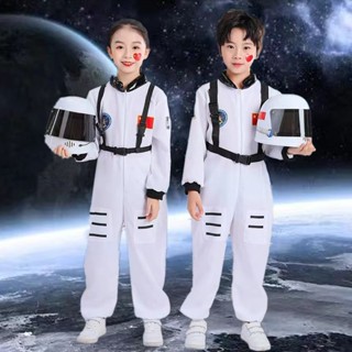 Cool NASA Space Astronaut Cosume Space Jumpsuit Family Halloween Costumes  Dress Up