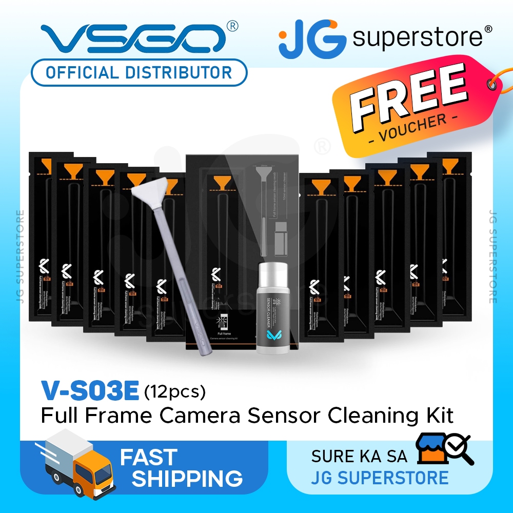 VSGO VSS03E Full Frame Camera Sensor Cleaning Kit with 12pcs