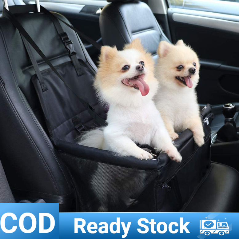 Dog Car Seat Small Pet Carrying Bag Portable Dog Cat Puppy Small Animal Outdoor Travel Cage Car Shopee Philippines