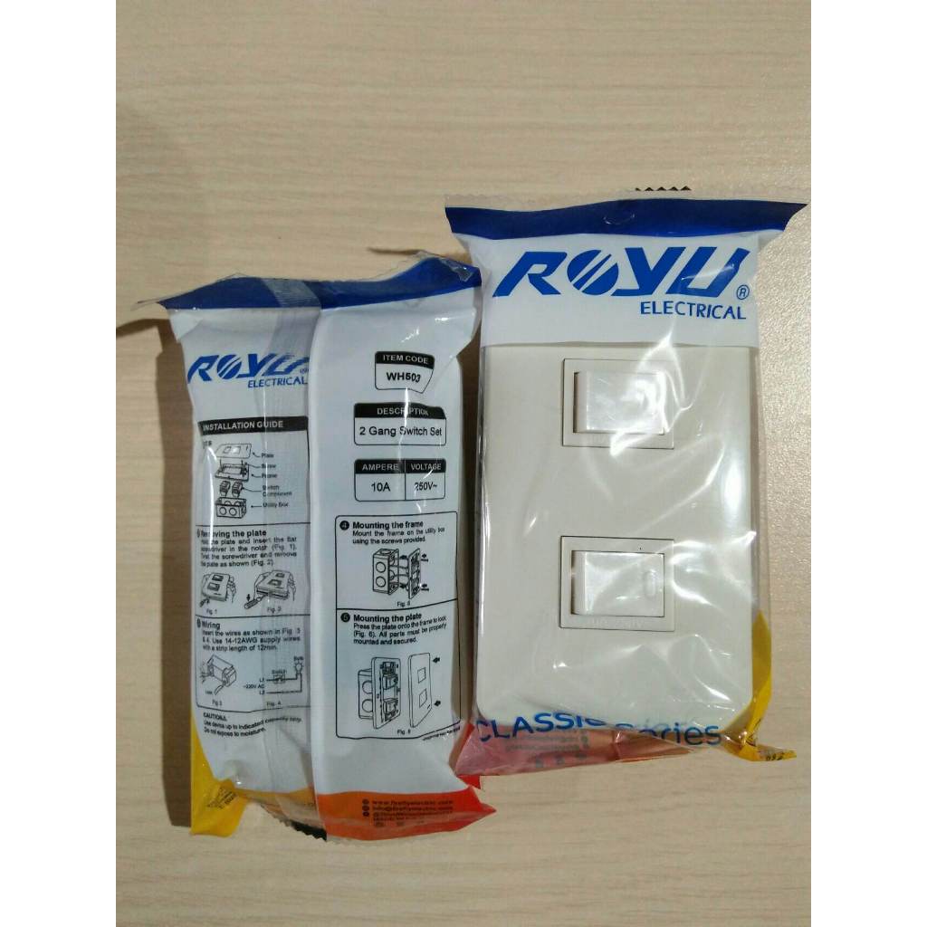 Royu Switch Outlet Classic Wide Super Wide Series Shopee Philippines