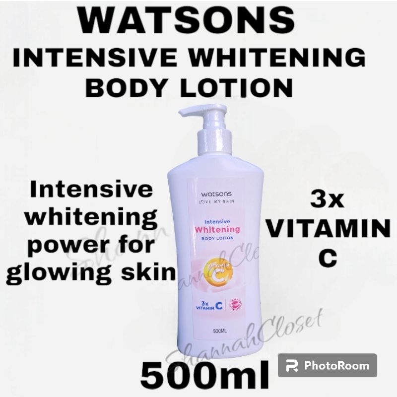WTSNS INTENSIVE WHITENING BODY LOTION 3X VITAMIN C Shopee Philippines