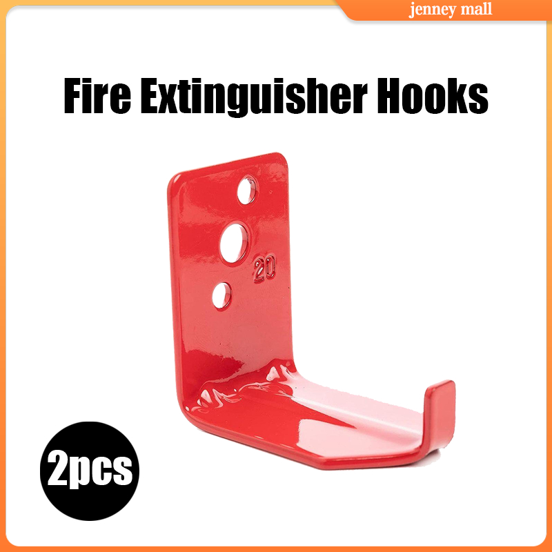 2PCS Fire Extinguisher Wall Hanger L Shape Fire Extinguisher Hooks For ...