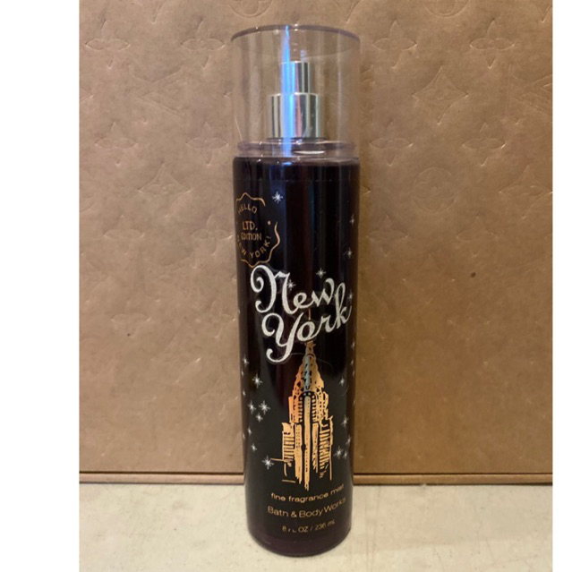 Bath & Body Works Rare New York Fine Fragrance Mist Shopee
