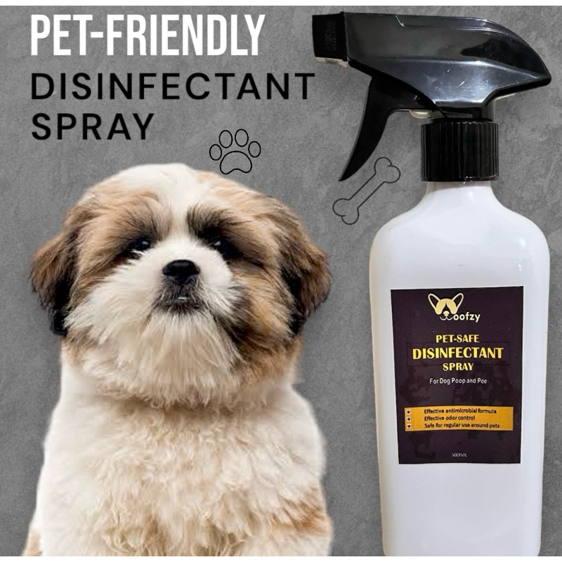 WOOFZY 500 ML PETFRIENDLY DISINFECTANT SPRAY ODOR ELIMINATOR Shopee