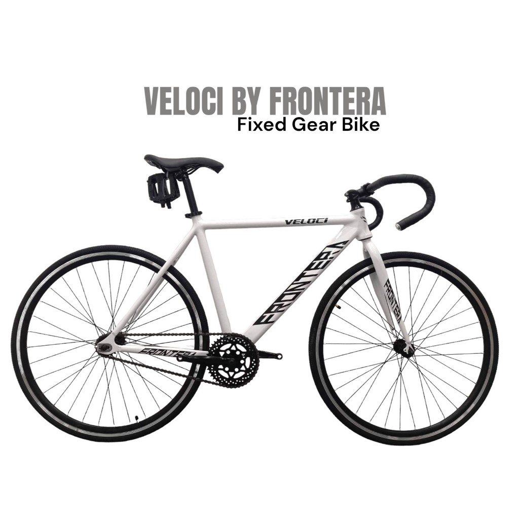 Frontera Veloci Fixed Gear Fixie Bike C Full Alloy New Shopee Philippines