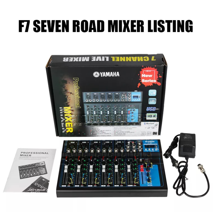 Yamaha Mixer F7 7 Channel Professional Mixing Console Propesyonal na