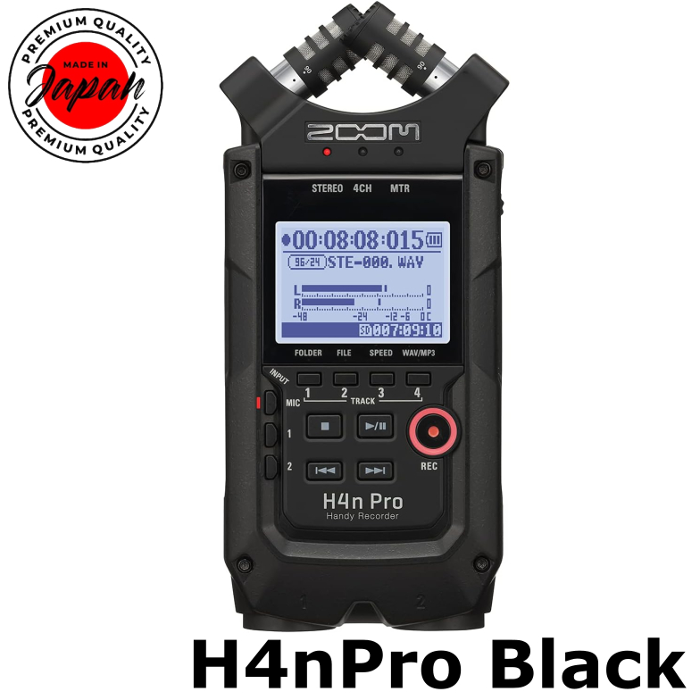 ZOOM / H4nPro Black Handy Recorder / APH-4n Pro (Accessory pack for H4n ...