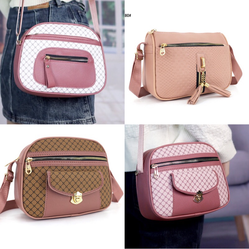 Mini sling bag online shopee