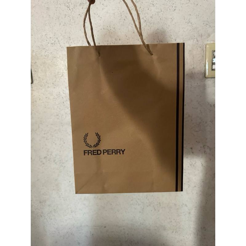 Fred perry best sale paper bag