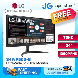 Monitor IPS 34 UltraWide FHD con AMD FreeSync - 34WP500-B