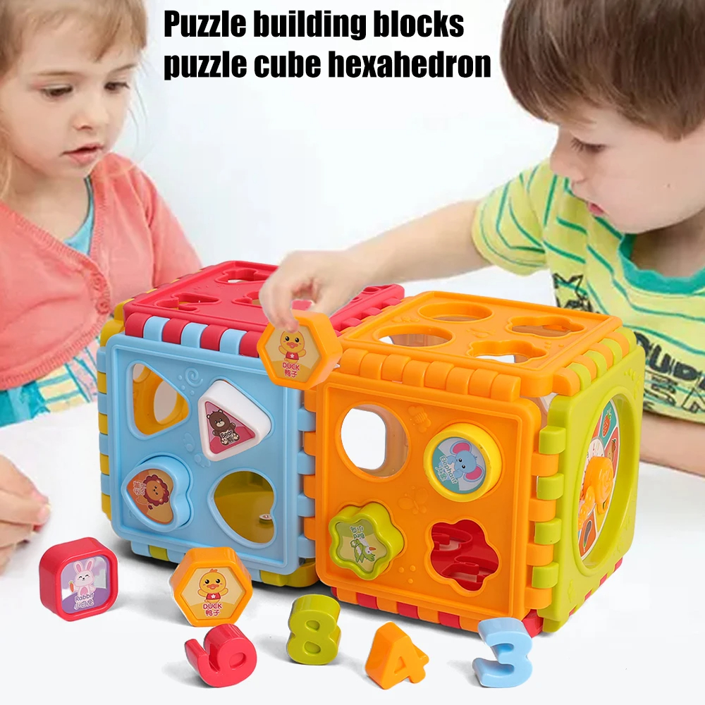 Digital graphic cognitive building blocks, 0-3-year-old boys and girls ...
