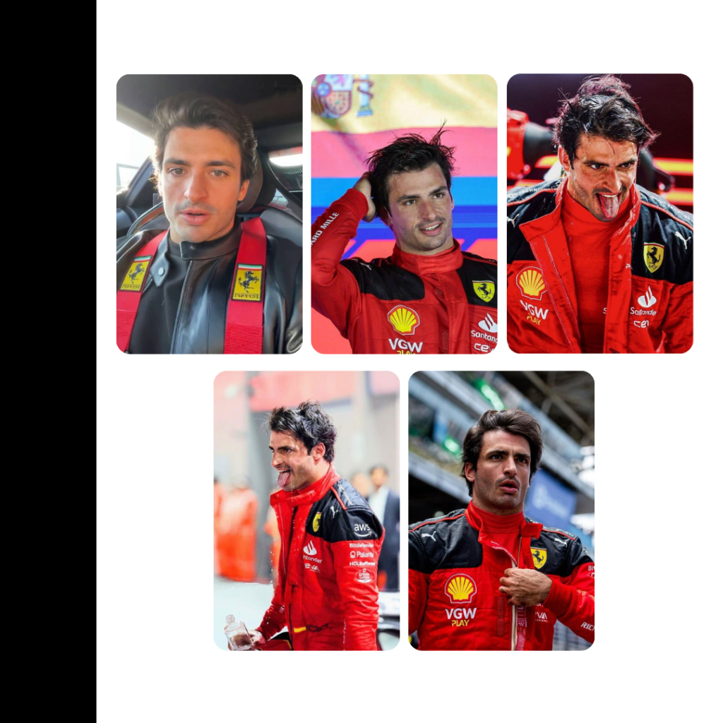 F1 Charles Leclerc & Carlos Sainz Fanmade Photocard Set | Shopee ...