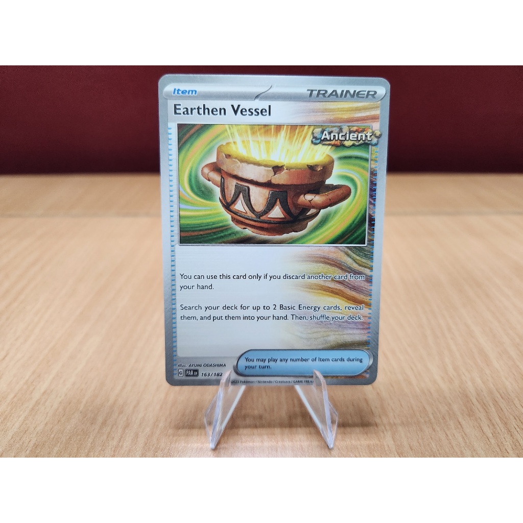 [Trainer] Earthen Vessel Regular and Rev Holo - 163/182 - Paradox Rift ...