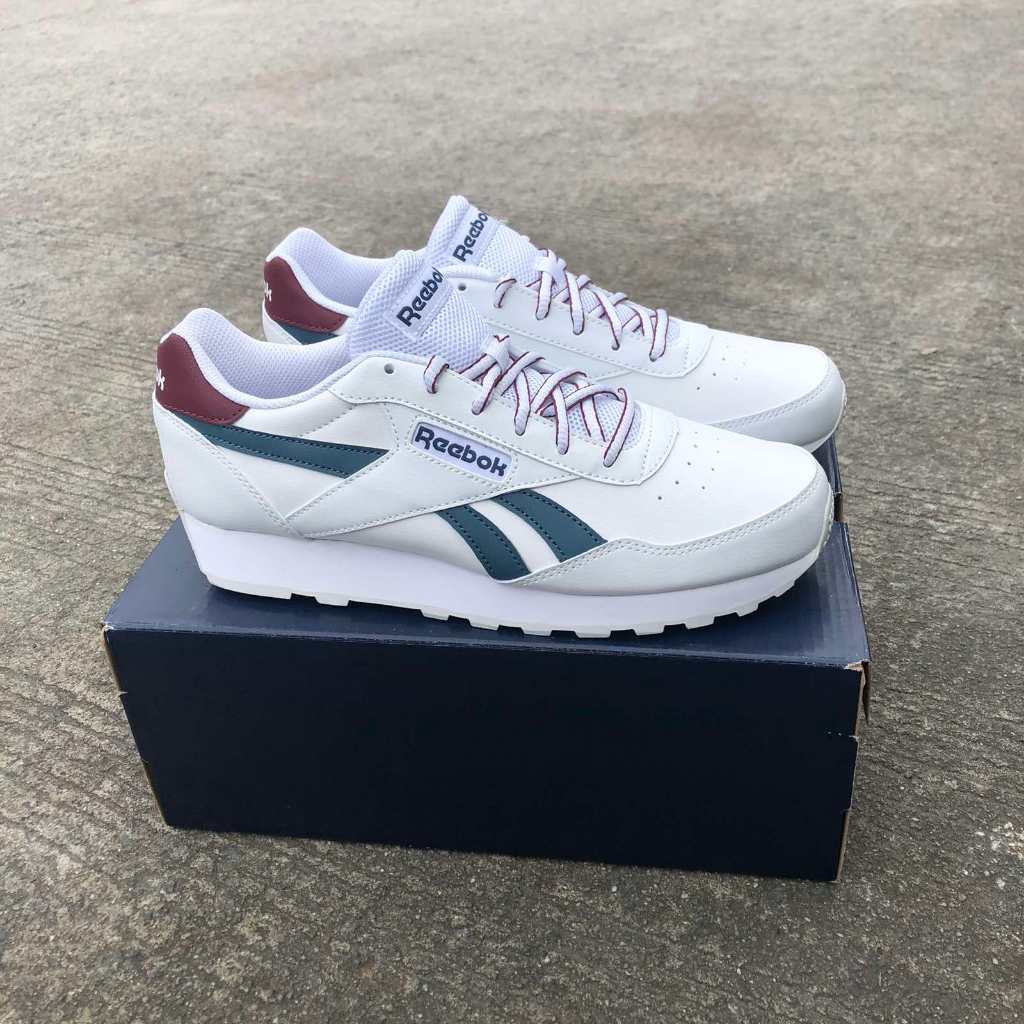 ORIGINAL REWIND RUN SHOES WHITE BLUE MAROON | 100032925 | Shopee ...