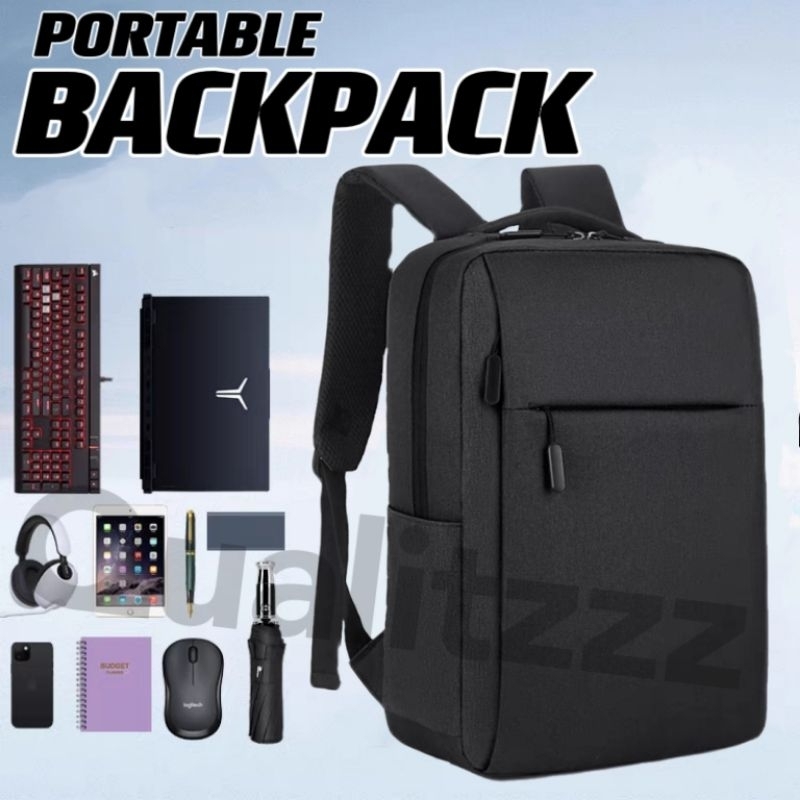 Anti Theft Backpack Portable Water Resistant Laptop Bag usb charging ...