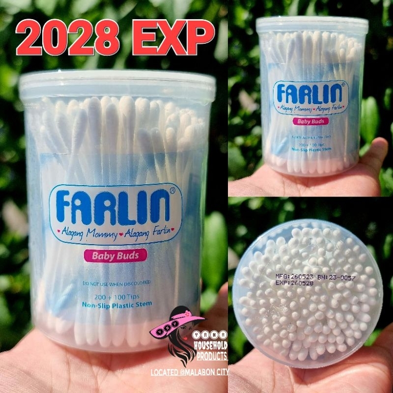 FARLIN BABY COTTON BUDS 300 TIPS (2028 EXPIRATION) Shopee Philippines