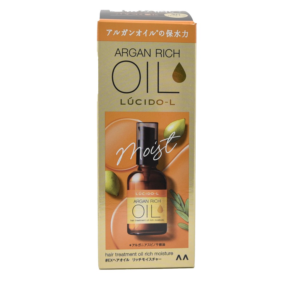 LucidoL Argan Rich Oil (Hair Treatment Oil Rich Moisture) Shopee