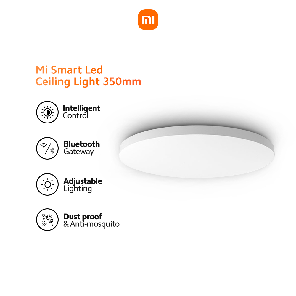 Xiaomi Mi Smart Led Ceiling Light 350mm | Shopee Philippines