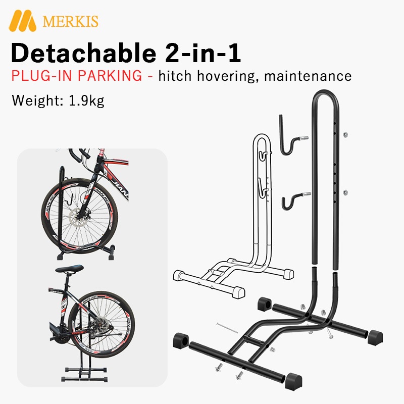 Merkis 3 in 1 Bike Rack Repair Stand Bike Stand For Mountain Bicycle parking racks