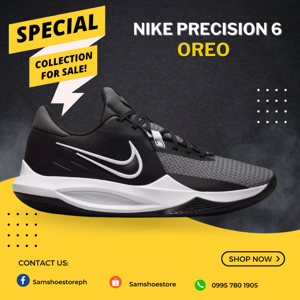 Nike Precision 6 - Oreo | Shopee Philippines