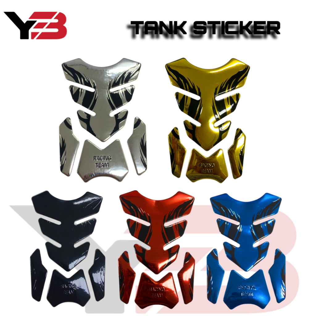 Y3 MOTORCYCLE TANK PROTECTOR STICKER RACING TEAM | Shopee Philippines