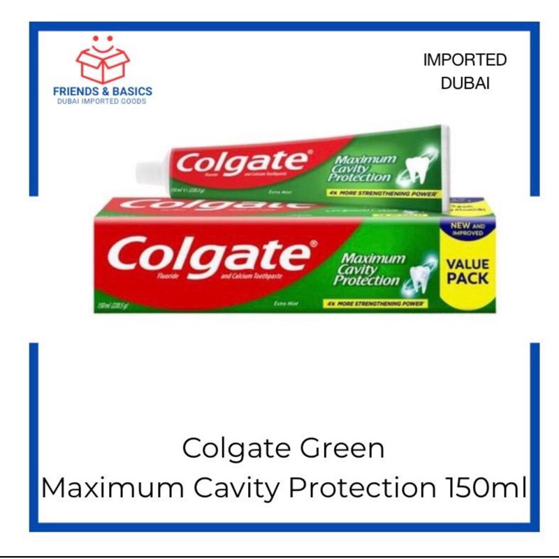 Colgate Maximum Cavity Protection Toothpaste 150ml (Dubai Imported ...